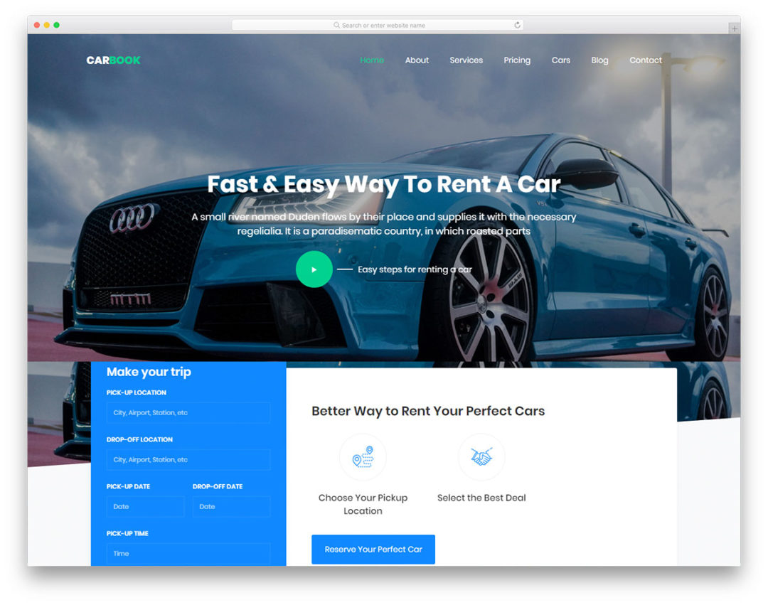 carbook-free-template